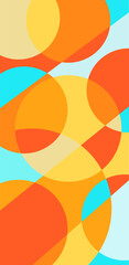 Obraz premium colorful abstract pattern background. template summer concept. vector illustration