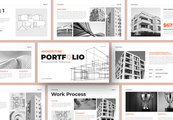 Minimal Architecture Portfolio Presentation Template