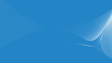 Flowing Blue Curves abstract background