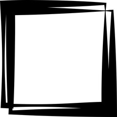 Obraz premium Square shape lines. Geometric element