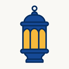 Decorative Lantern Icon Design