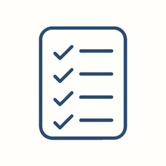 Checklist Icon for Task Management
