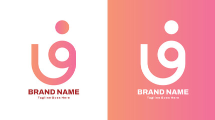 Arabic Letter Fa Logo Vector