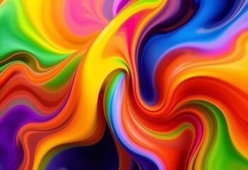 Vibrant, swirling abstract shapes in fluid motion, texture background, texture