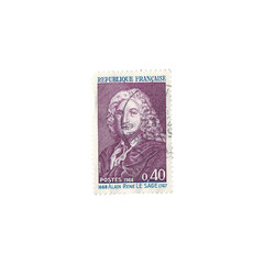 Fototapeta premium old stamp on transparent background