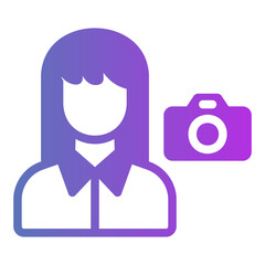 photograph Gradient icon