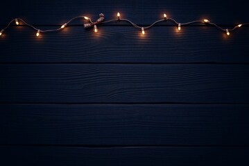 holiday dark wood outdoor background