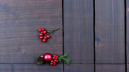holiday dark wood outdoor background
