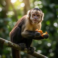 Obraz premium capuchin monkey