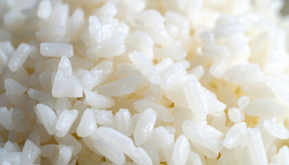 艶やかな炊きたてごはんの接写素材 – ふっくら粒立ちが美味しさを伝える和食の表情
Glossy Cooked Japanese Rice – Close-Up Showing Plump Grains and Appetizing Texture