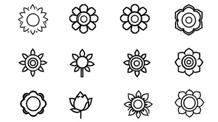 自然要素アイコンコレクション｜Nature Elements Icon Collection