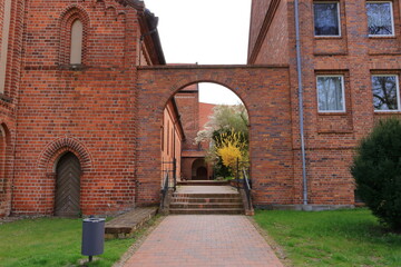 around the church "St. Marien" at the "Kloster Lehnin" ("Lehnin Abbey"), Brandenburg, Germany