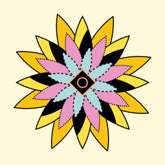 abstract flower background