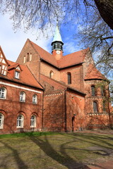 around the church "St. Marien" at the "Kloster Lehnin" ("Lehnin Abbey"), Brandenburg, Germany