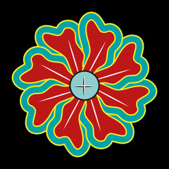 abstract flower background