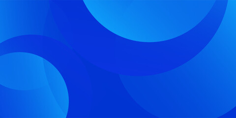 Modern background template with light blue and blue gradient  circle effect  suitable for background. Abstract good simple art illustrations