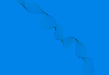 Serene Blue Canvas with Subtle Wave Patterns a Gentle Dance of Lines Abstract Design with Flowing...