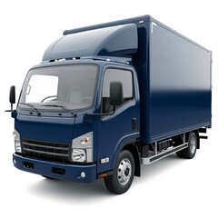 truck isolated on white