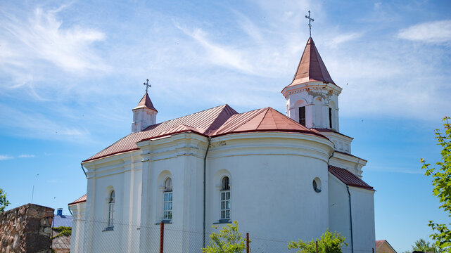 Church of the Blessed Virgin Mary Rosary, Gorodishche, Brest region. Belarus