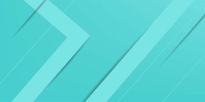 Bright colorful abstract geometric background with green turquoise gradient color combination
