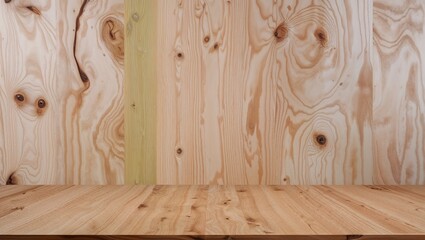 A beautiful wooden paneling with a mix of textures shown.