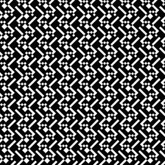 Fototapeta premium Random black and white geometrical pattern background