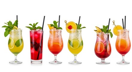 Cool Off with a Sweet Summer Cocktail: Refreshing Mojitos and Blue Lagoons to Enjoy Over Ice