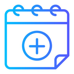 Obraz premium care gradient icon