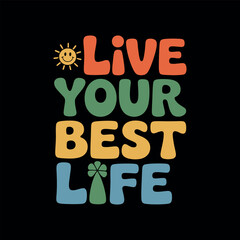 Motivational typography vector t-shirt design print