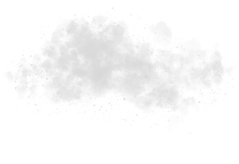 A delicate wispy ethereal cloud formation with soft edges and a gentle gradient of light grey and...