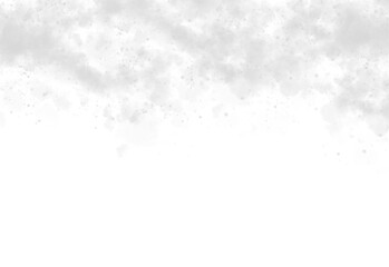 A soft ethereal cloud formation with a gradient of light gray to white appearing as wispy organic...