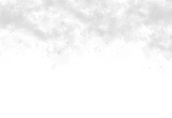 A soft ethereal cloud formation with a gradient of light gray to white appearing as wispy organic shapes on a transparent background isolated on transparent background