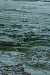 The open, stormy waters of the Atlantic Ocean