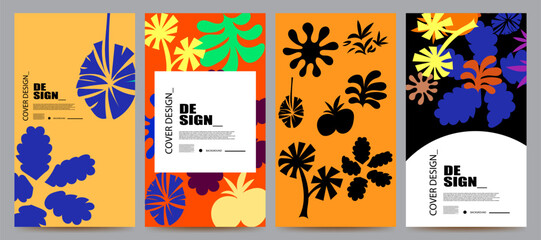 abstract natural background set design