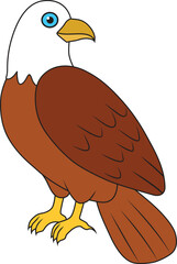 Naklejka premium Eagle vector design
