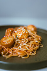  homemade tomato sauce pasta