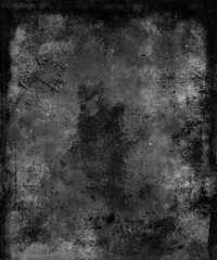Fototapeta premium Grey grunge background, old damaged wall, uneven texture