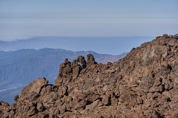 Volcanic rock detail