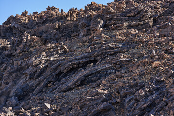 Volcanic rock detail