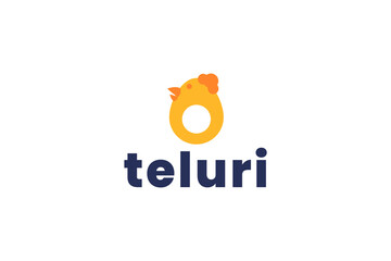 egg logo icon illustration, simple logo for branding