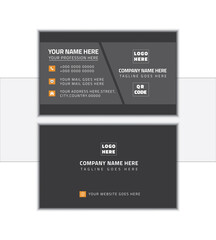 modern & creative Business card design template, Clean professional business card template, visiting card, business card template.