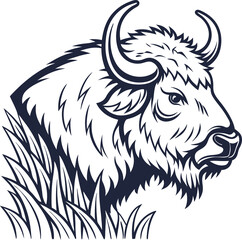 vector illustration of a goat