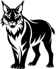 vector illustration of wolf