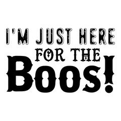 I'm Just Here For The Boos!