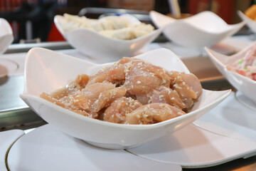 raw chicken or ferment chicken for cook