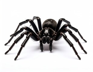 Black spider, detailed view