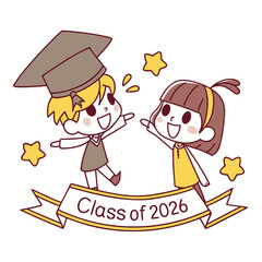 class of 2026 vector, t shirt design