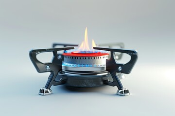 high resolution image of Camping gas stove on a white background