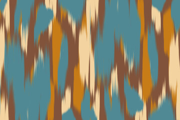Uzbekistan ikat pattern. Uzbekistan ikat abstract ethnic design. Uzbekistan pattern design for background, wallpaper, textile, art, clothing, wrapping paper, Uzbek style, Uzbek fabric