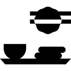 Bindaetteok Korean Pancake Icon